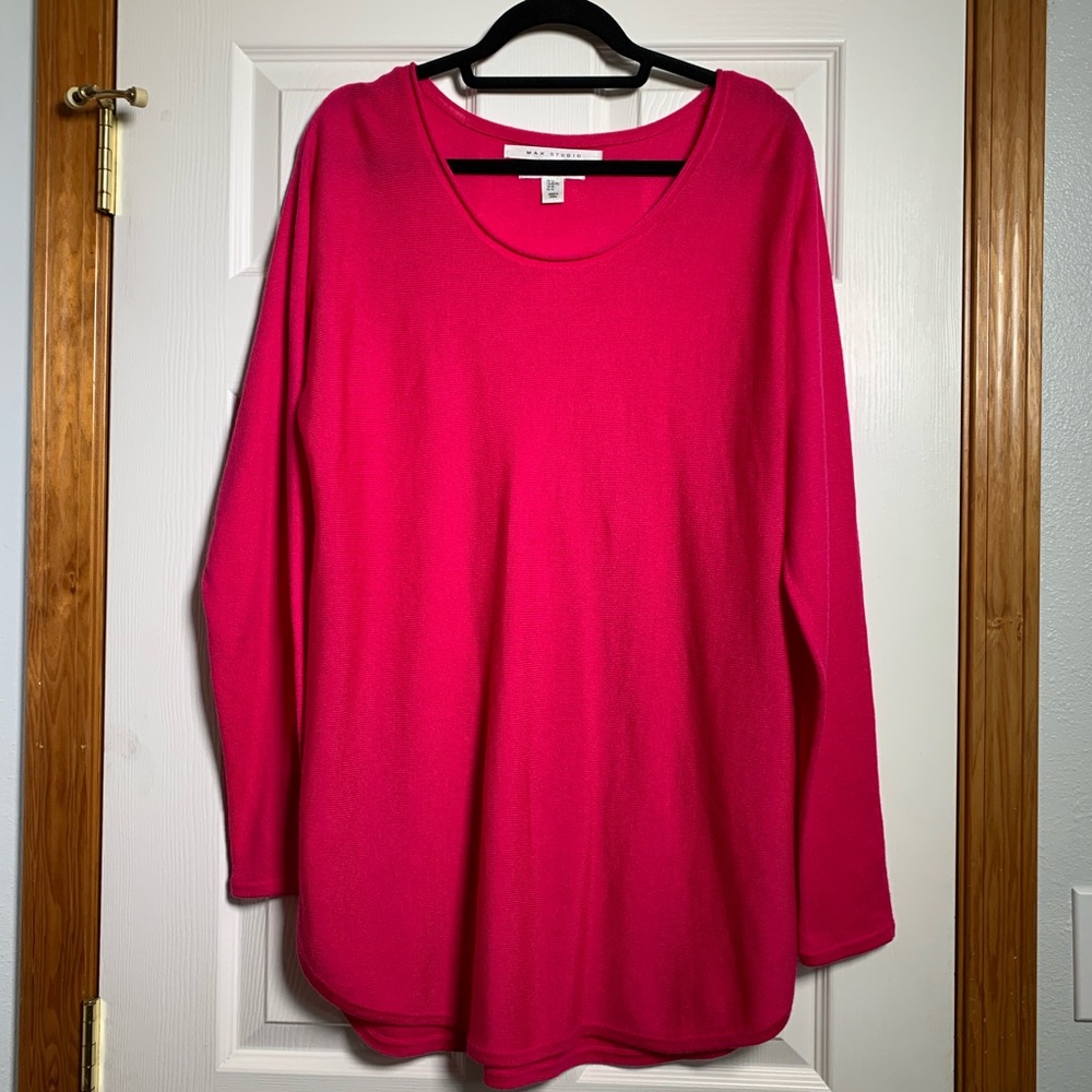 Max Studio Extrafine Merino Wool Sweater